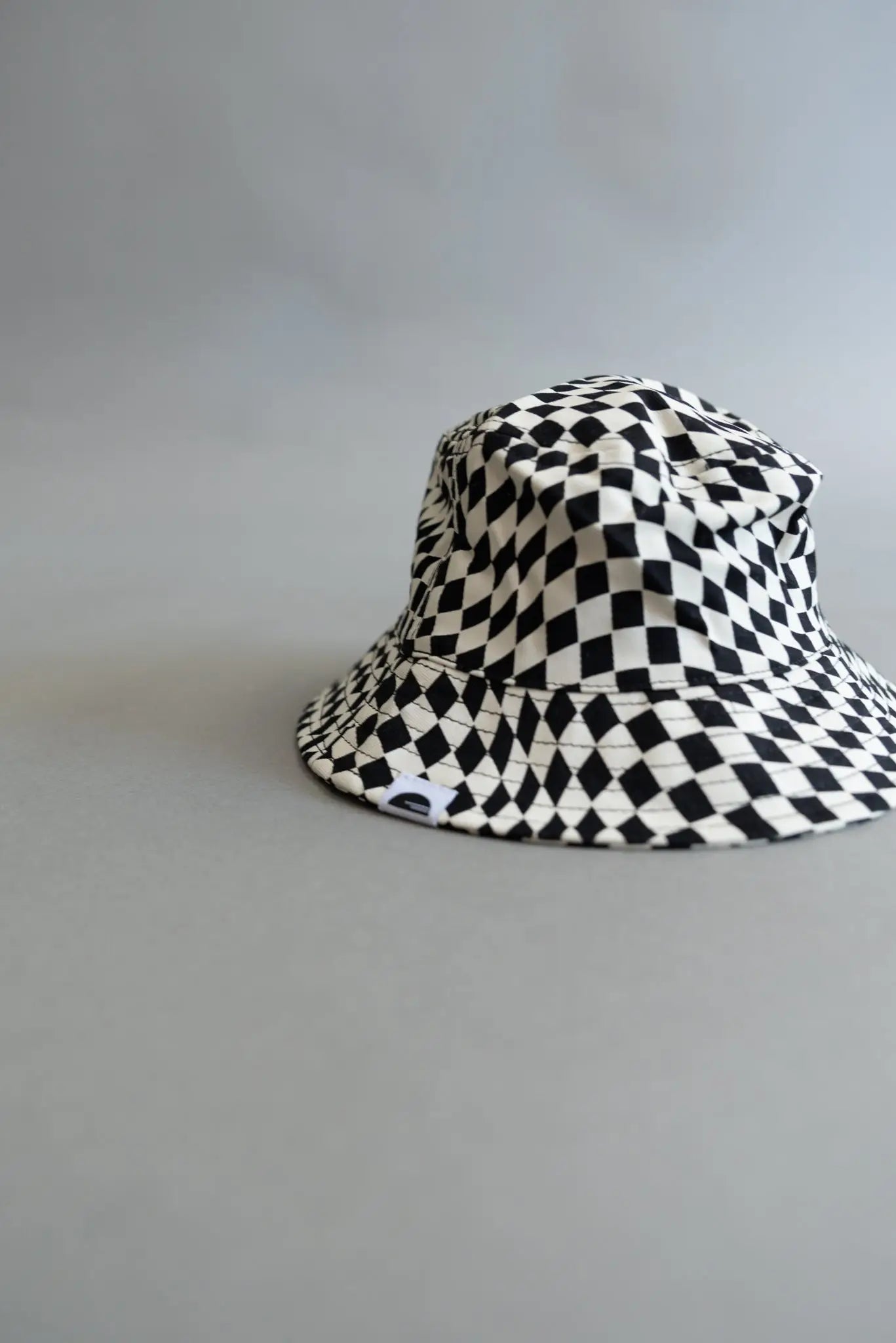 Wavy Checker Bucket Hat - Pretty Dang Sweet